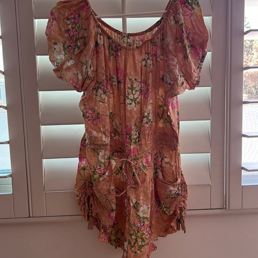 SPELL Sundancer romper - peach